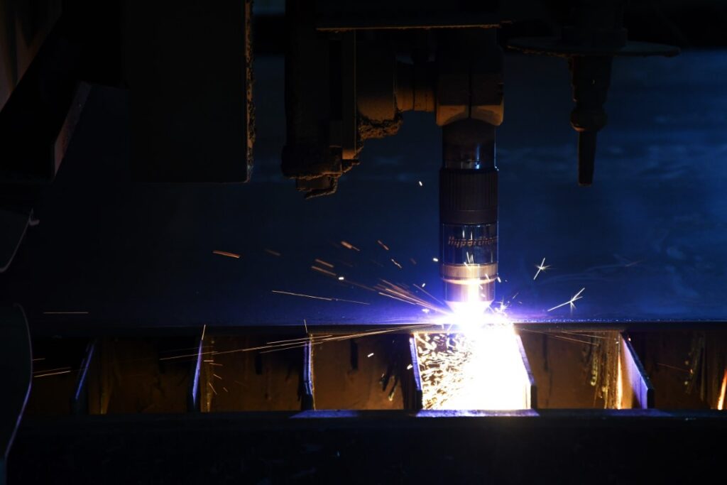 laser cutting